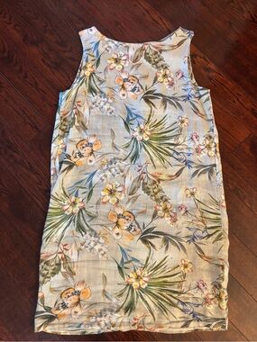 ALLEGRA MASETTI Firenze Linen (100%) Dress in EUC, Made in Italy 🇮🇹 (Size M/S)